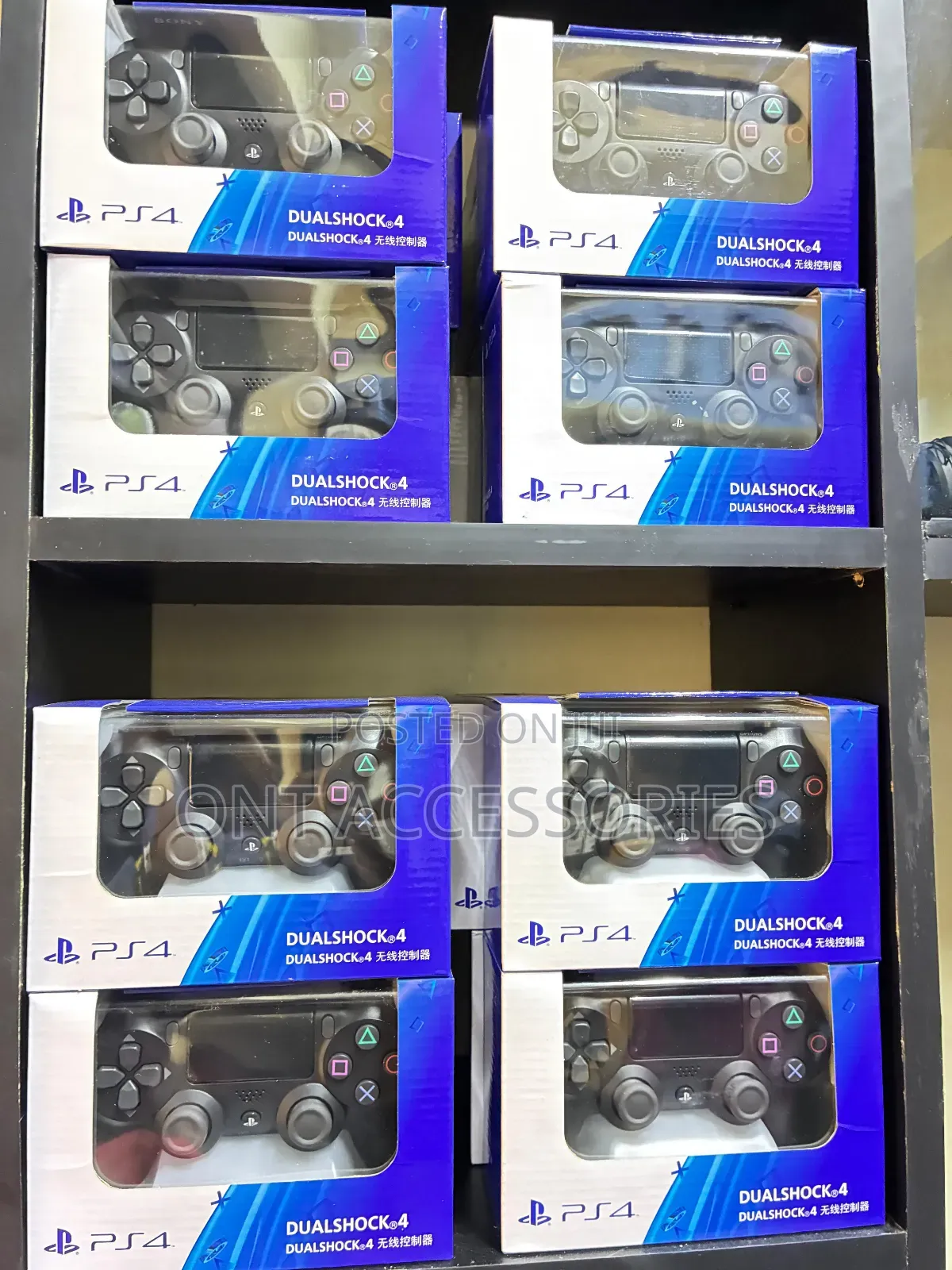Sony Ps4 Wireless Black Controller
