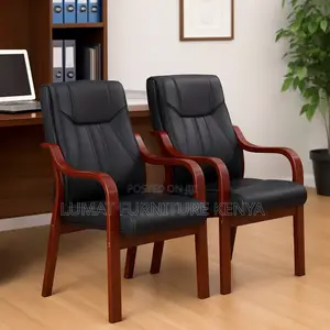 Formal Wooden Armchair