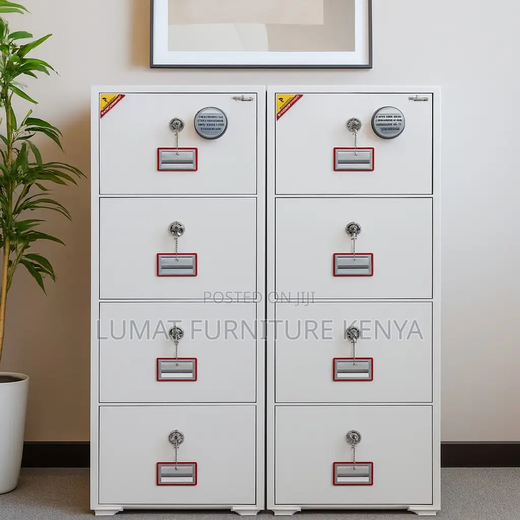 Fire-Resistant Filing Safe