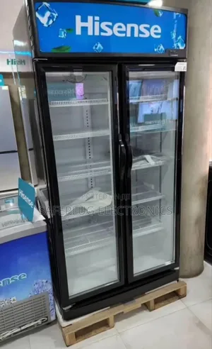758 Litres Hisense Side-by-Side Showcase Chiller Fridge With Lock