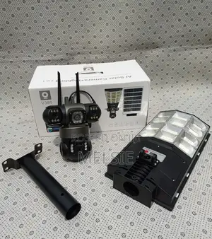 Solar Light Full Color Night Vision V380 Two-in-One Outdoor Security