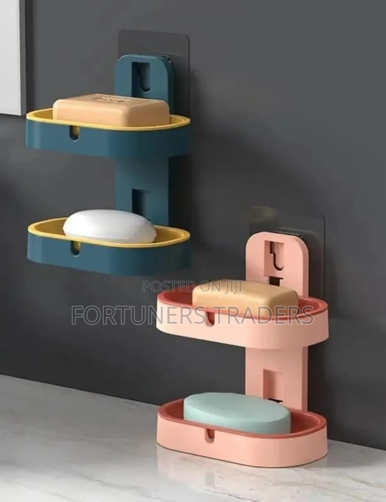 Wall Mounted 2 Tire Soap Dish