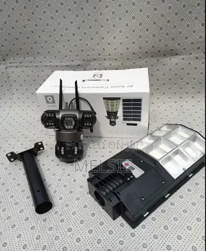 Solar Light Full Color Night Vision V380 PTZ Rotating CCTV Security