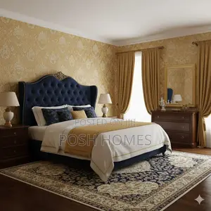 Chic Bedroom Gold Makeover Wallpapers