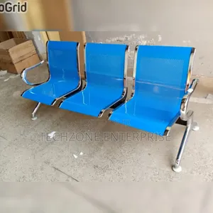 Blue Link 3 Waiting Chairs 