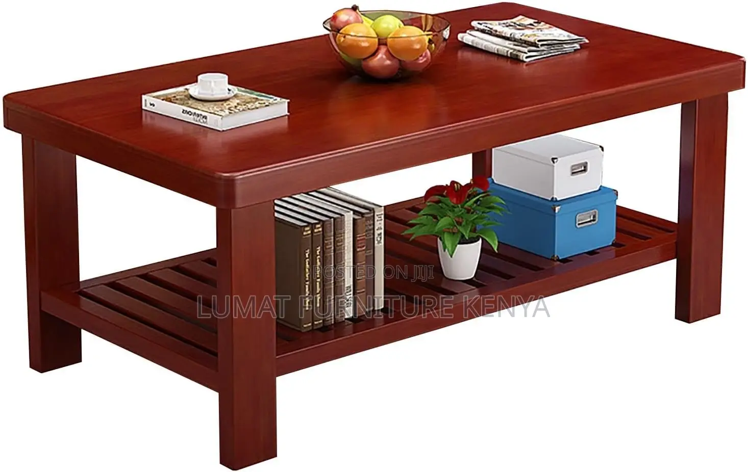 Modern Mahogany Coffee Table