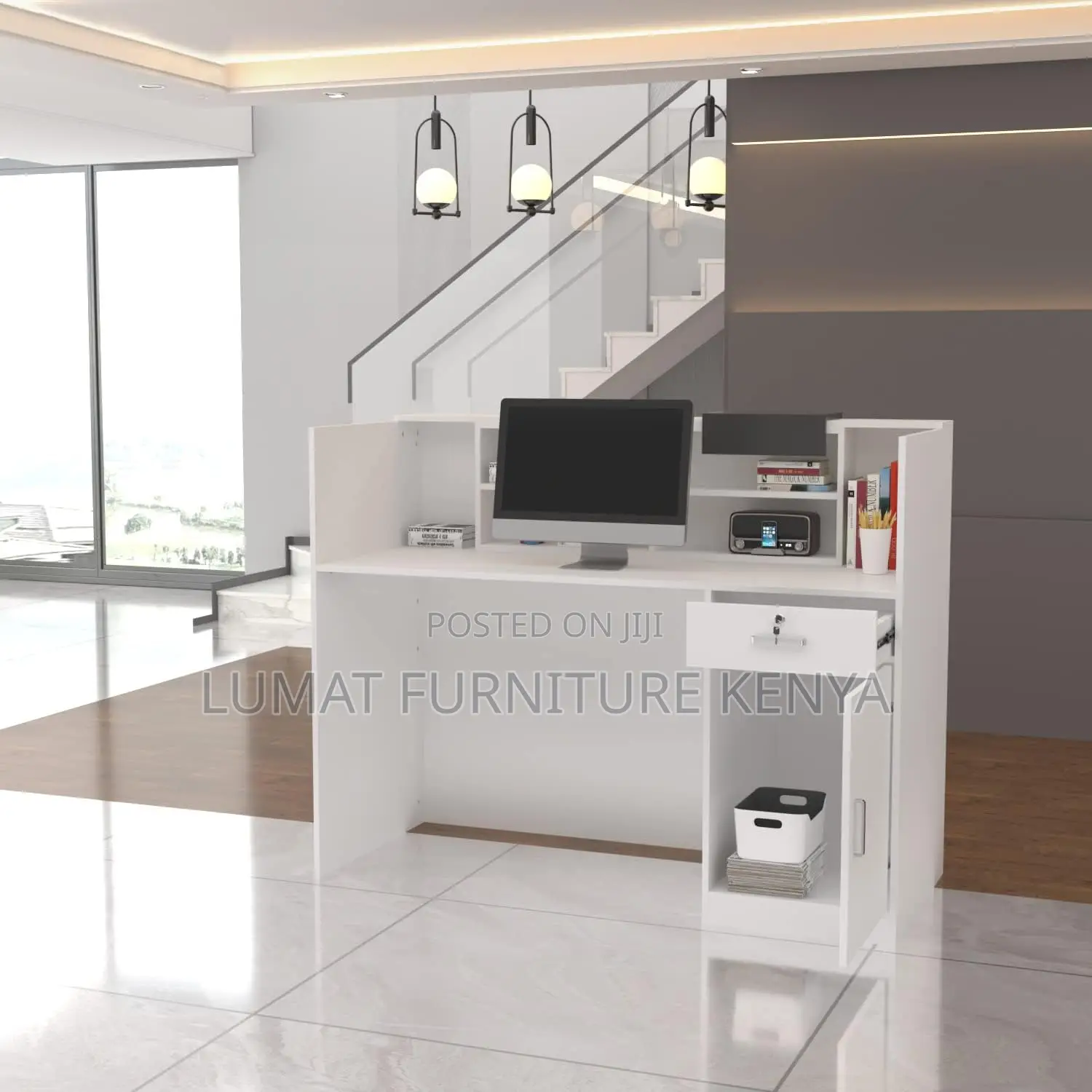 1.6m Modern Reception Office Desk