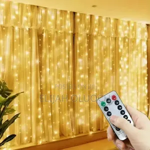 3m×3m Curtain Lights With Remote*