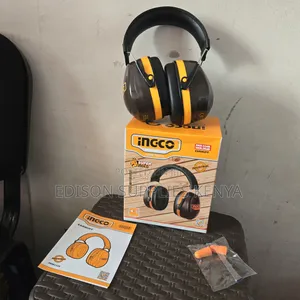 Ingco Ear Muffs 24db Ear Defender Noise Cancelling Industrial Earmuffs