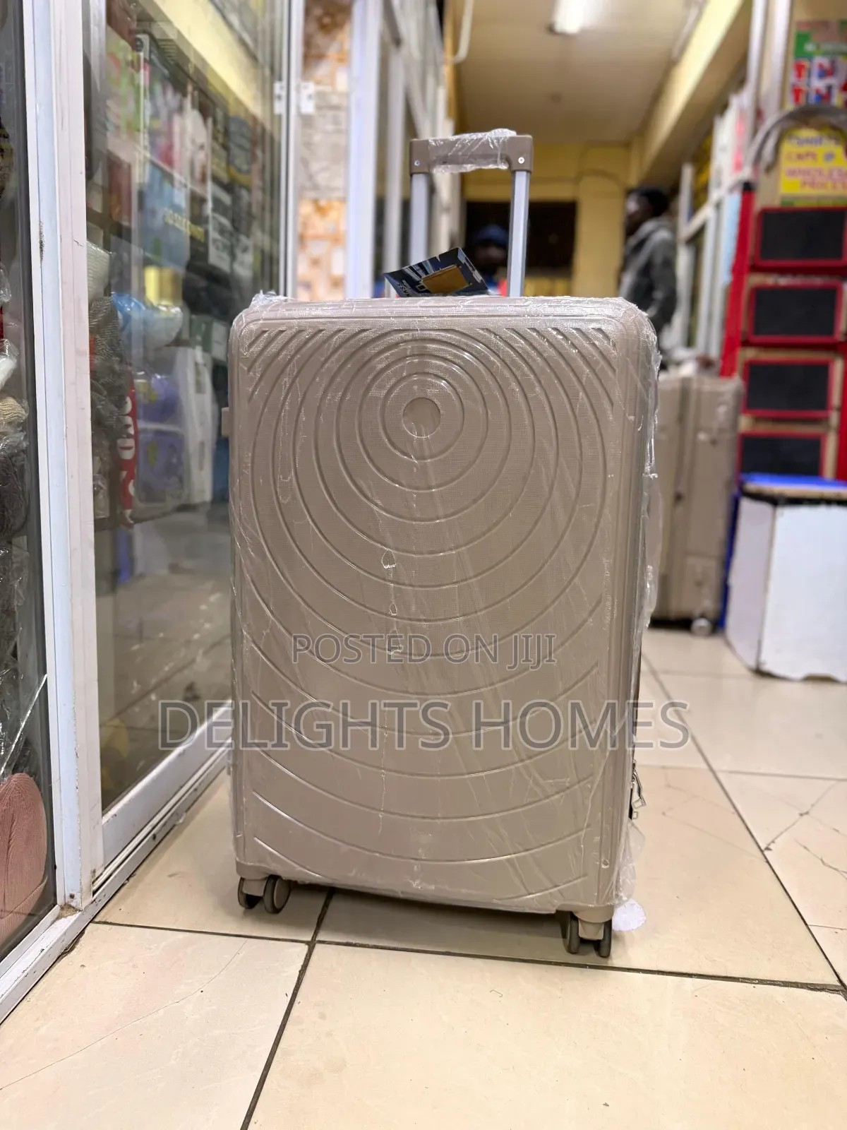 Large Size Rubber Suitcase