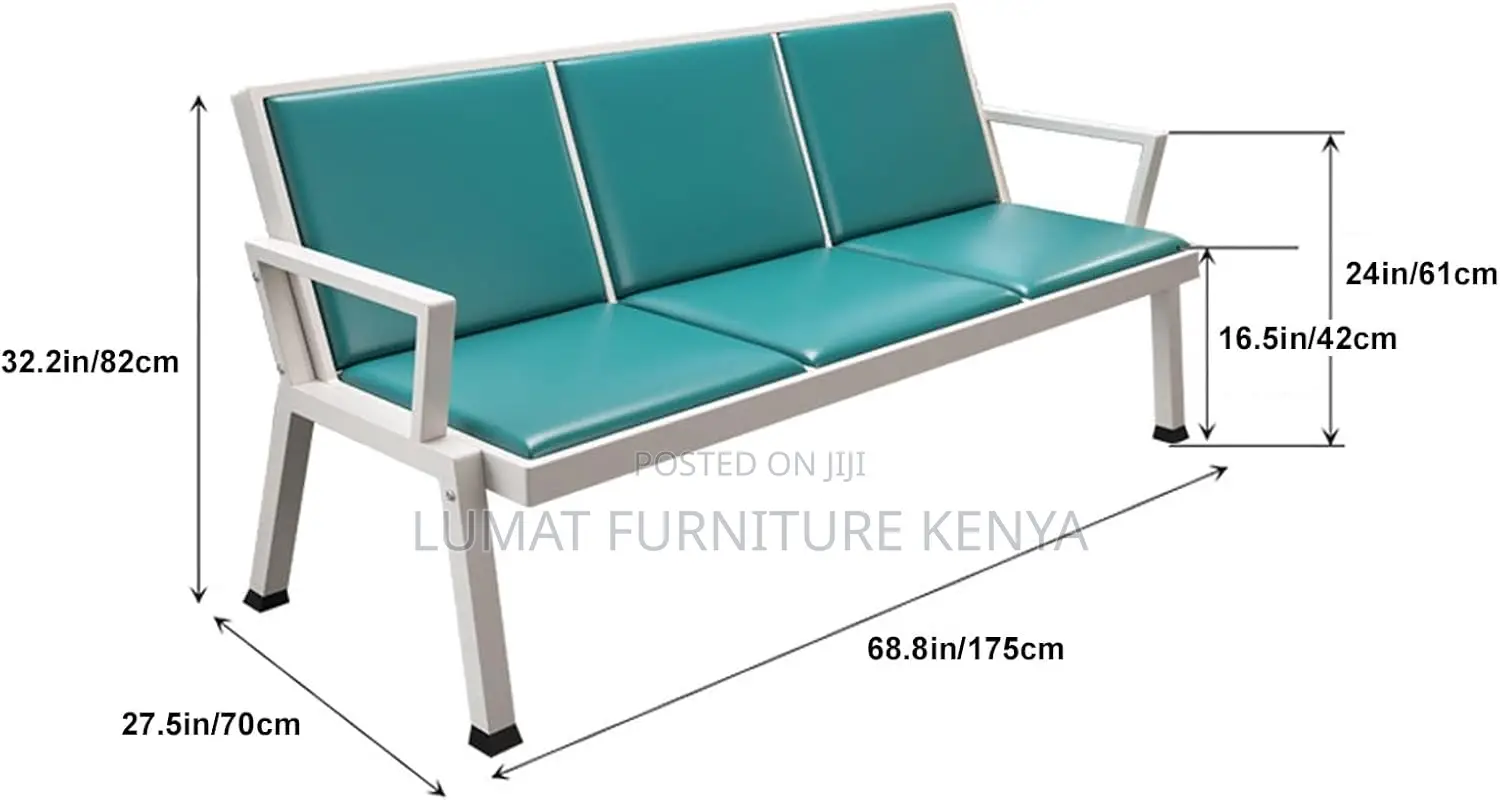3 Link Heavy Duty Office Reception Bench