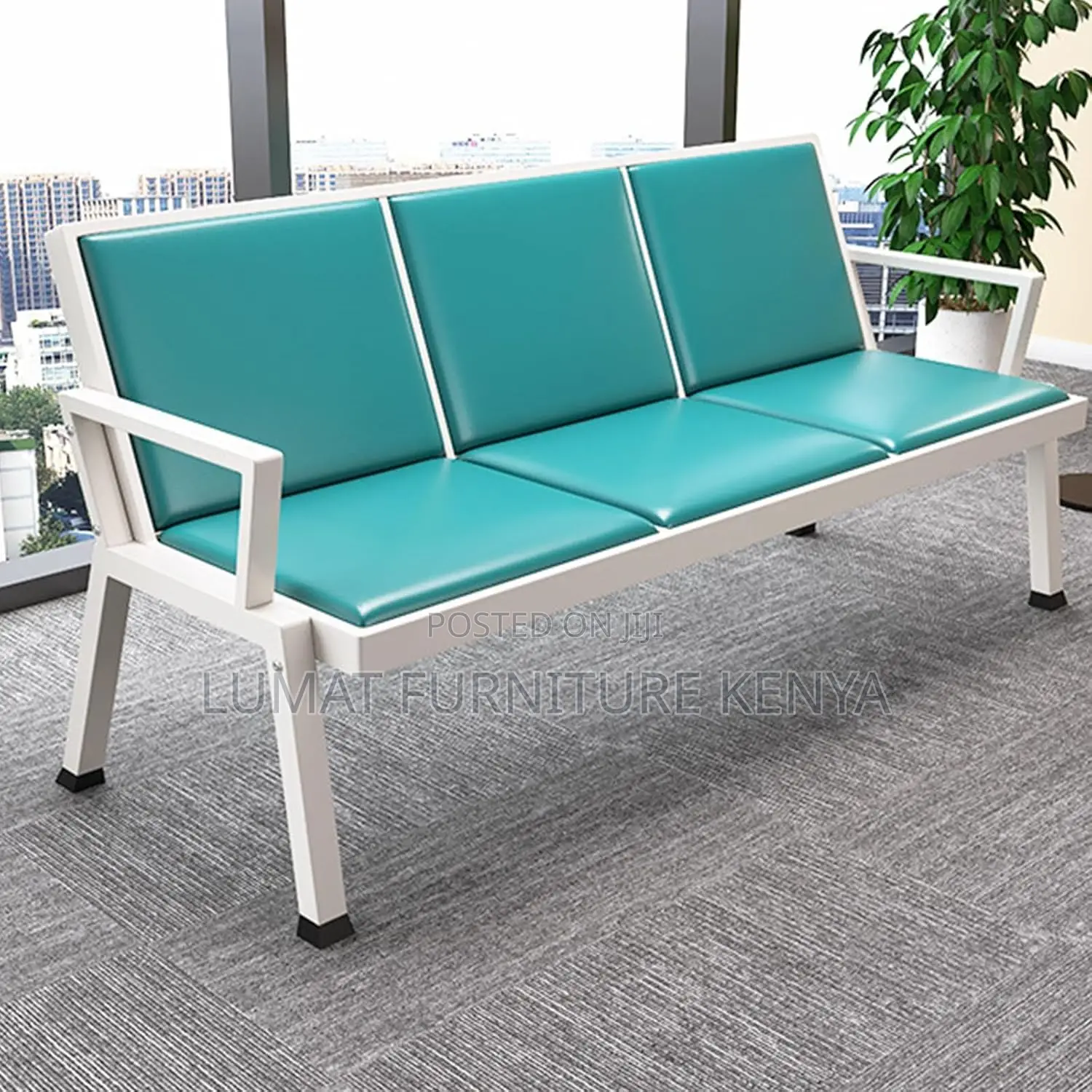 3 Link Heavy Duty Office Reception Bench