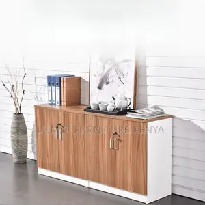 4 Door Modern Wooden Credenza