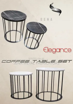 Modern Coffee Table With Different Sizes 