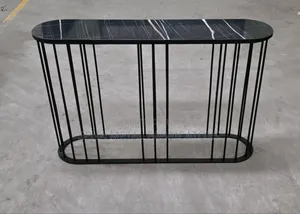 Console Table With a Unique Look Top