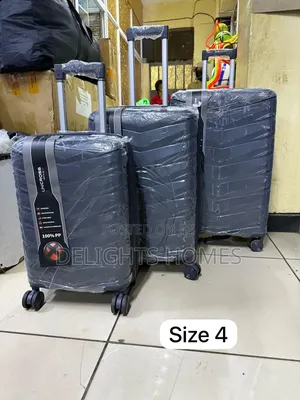 Unbreakable Rubber Suitcase Pp 3-in-1 Suitcase Set-Y