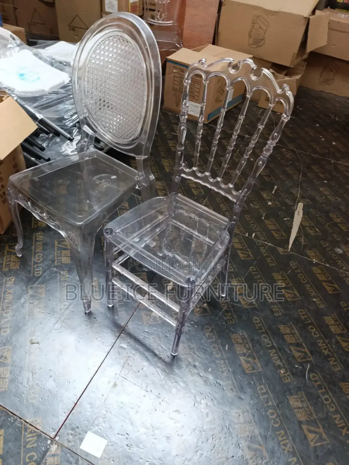 Transparent Conference Chair