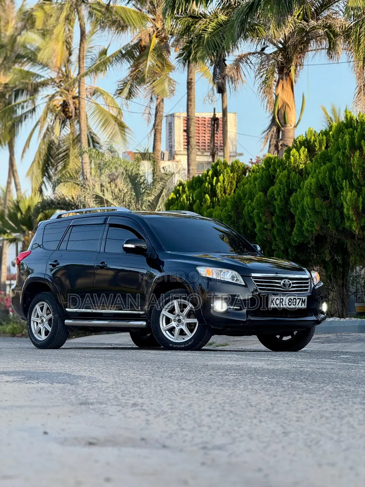 Toyota Vanguard 2012 Black
