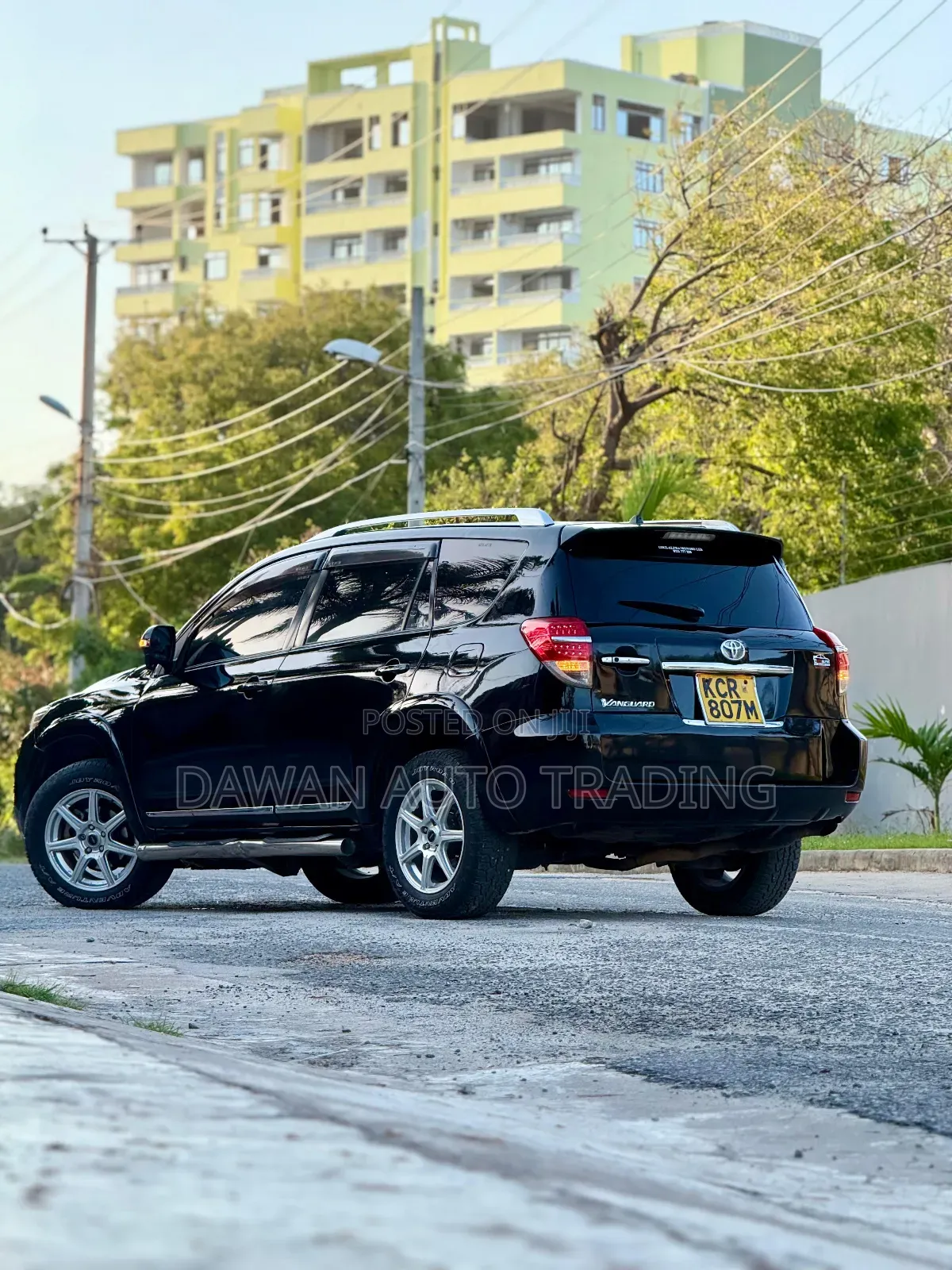 Toyota Vanguard 2012 Black