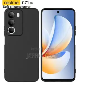 Realme C71 4g Black Soft Silicone Phone Case/Cover