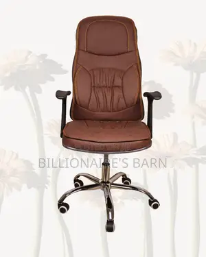 Ergonomic Executive Leather Chair (Stylish) — Moving Fast