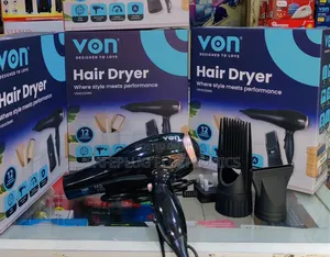 2200watts - Von Hair Dryer With 2 Speed 3 Heat Settings