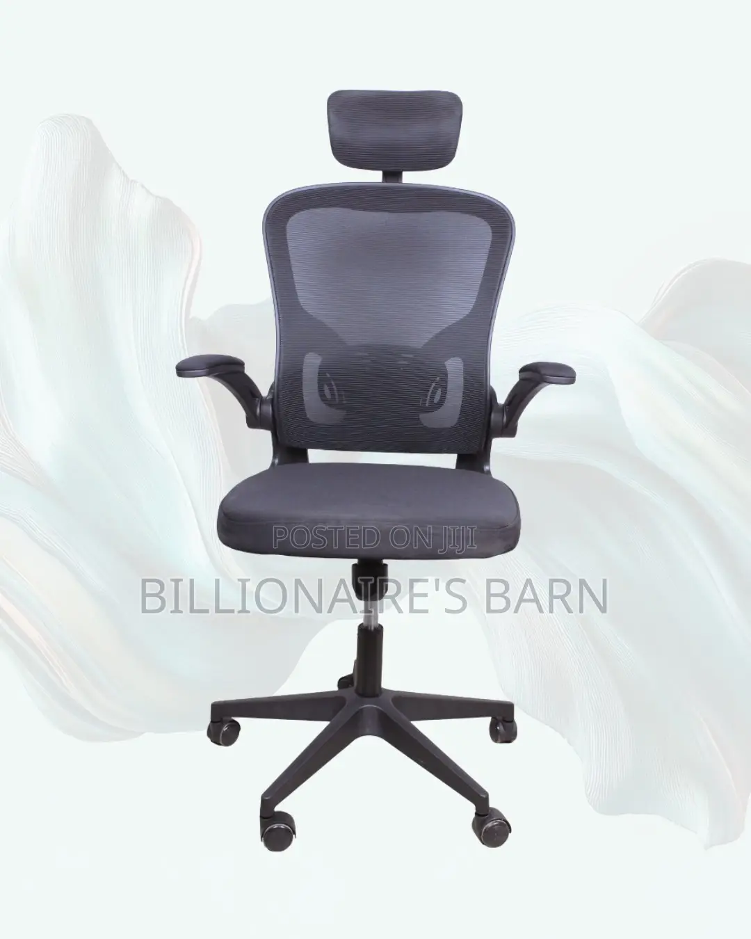 Executive Grey Ergonomic Office Chair | Mesh Backrest