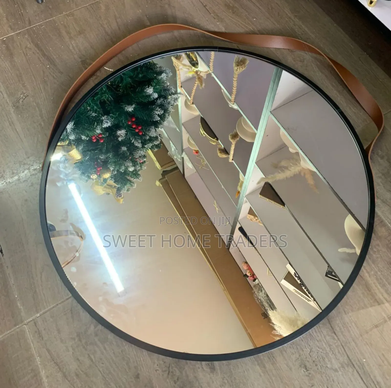 Creative Living Room Round Mirror