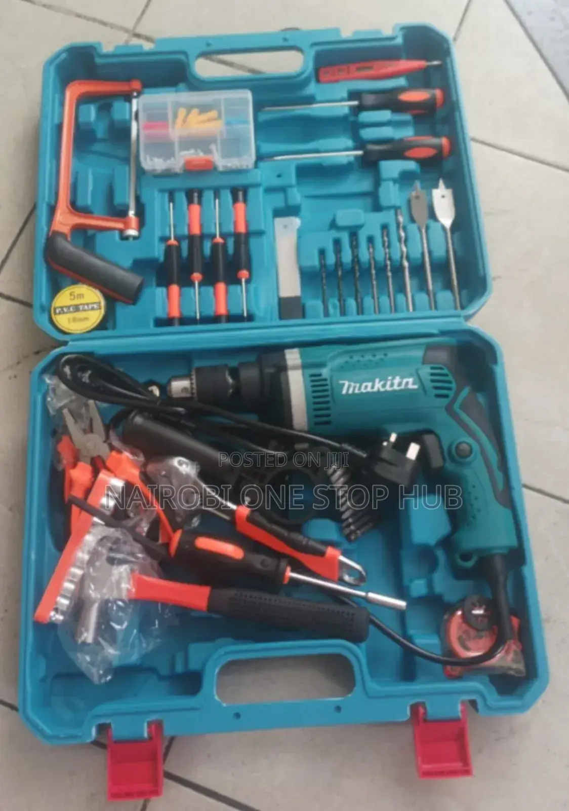 Makita 48v Power Drill With Bits