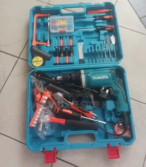 Makita 48v Cordless Drill With Pliers and Screw Bits