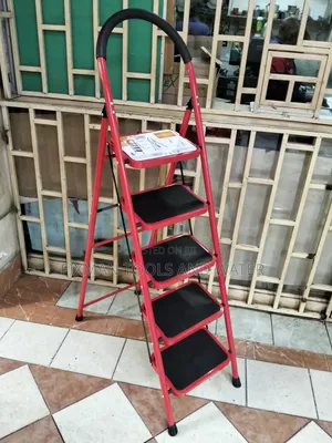 New Library Step Ladder 5 Steps 6ft Tall