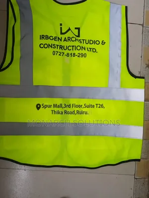 Green Reflective Vest Without Branding