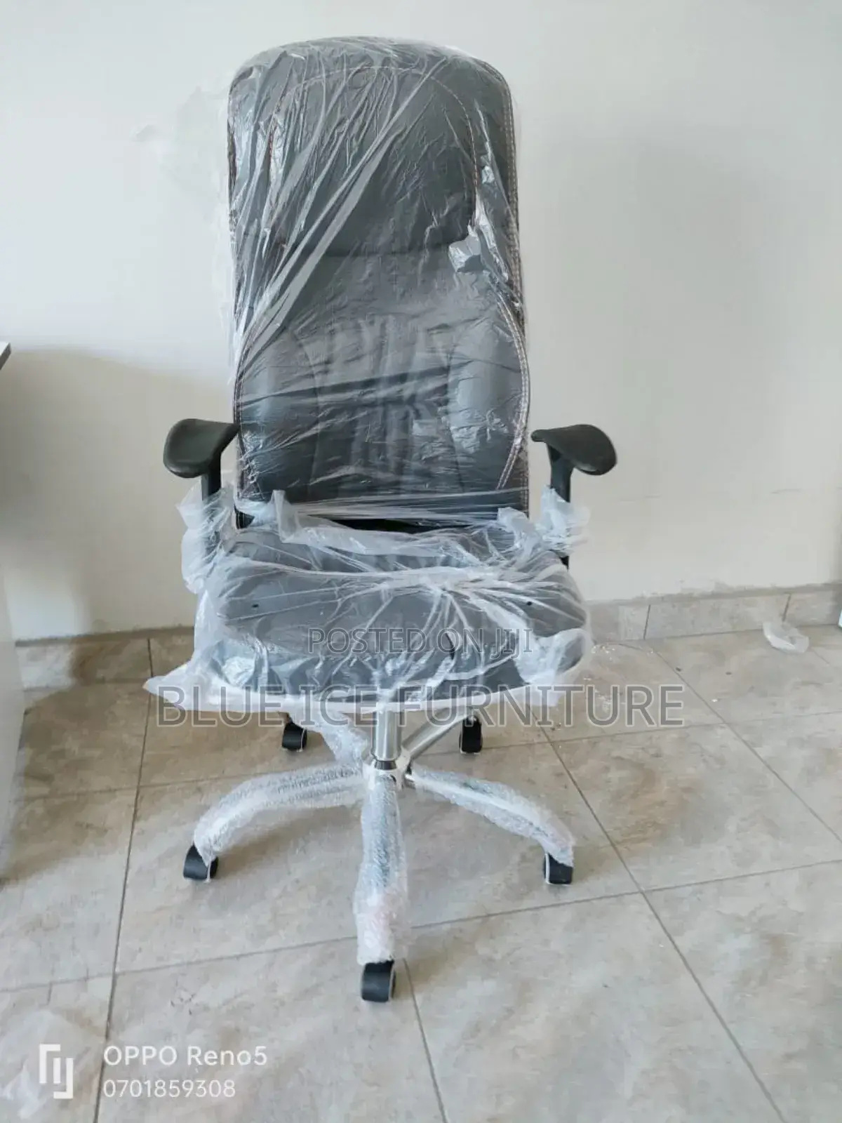 All Leather Office Chair