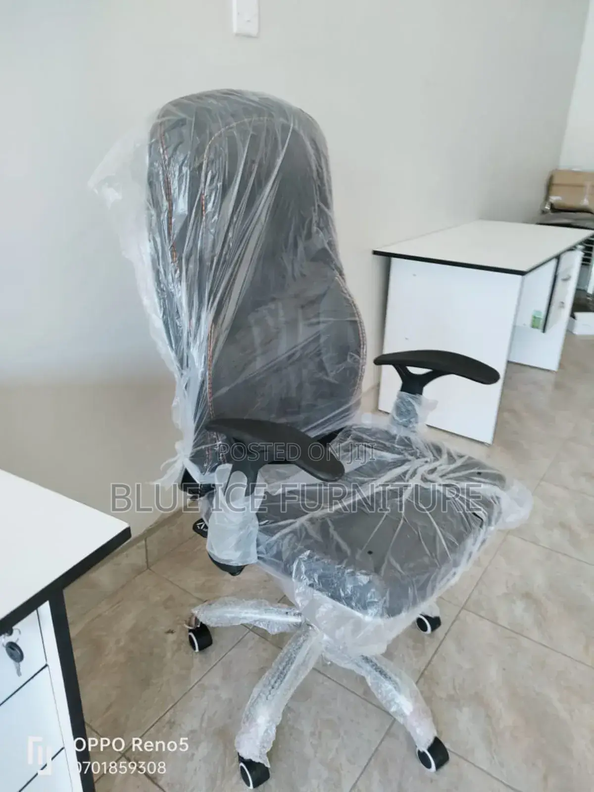 All Leather Office Chair