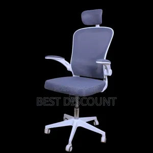 White Ergonomic Design Office Chairs