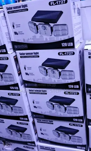 120 Led Solar Sensor Security