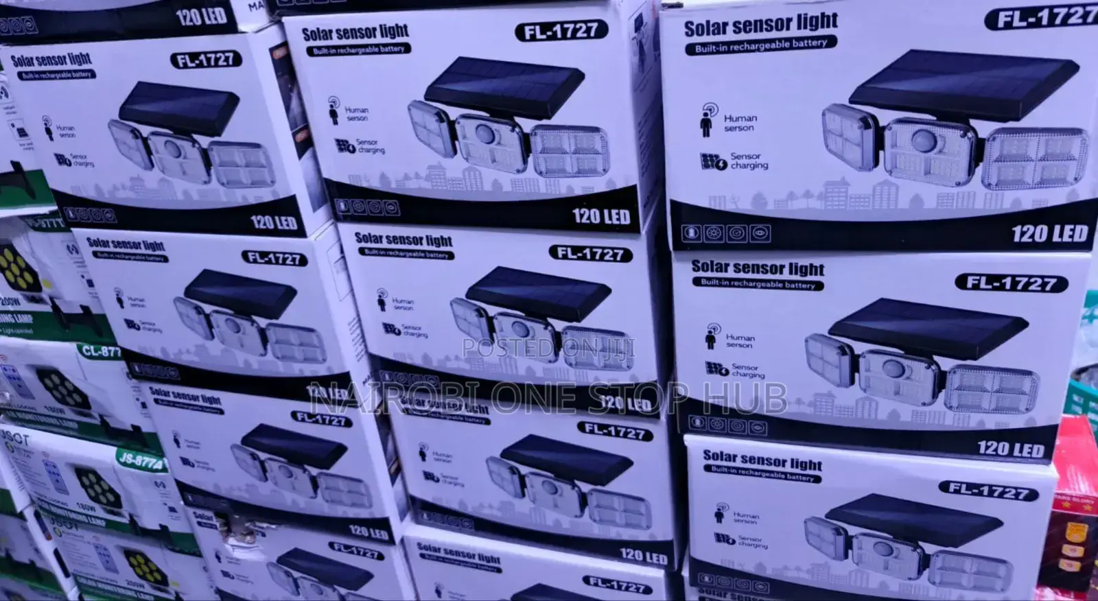 High Brightness Solar Security Light Fl 1727
