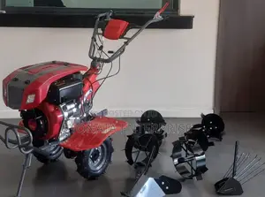 Key Start Power Tiller Diesel Powered (With Attachments)