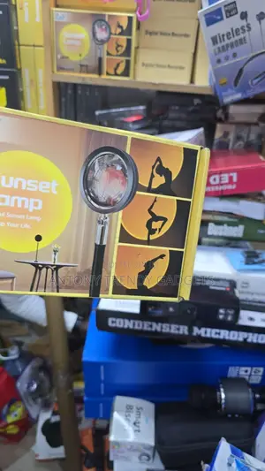 Adjustable Sunset Light Projector For Photography & Decor