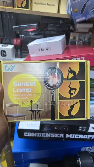Romantic Sunset Lamp RGB Led Ambient Light for Bedroom