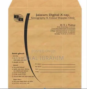 X-Ray Hospital Envelopes
