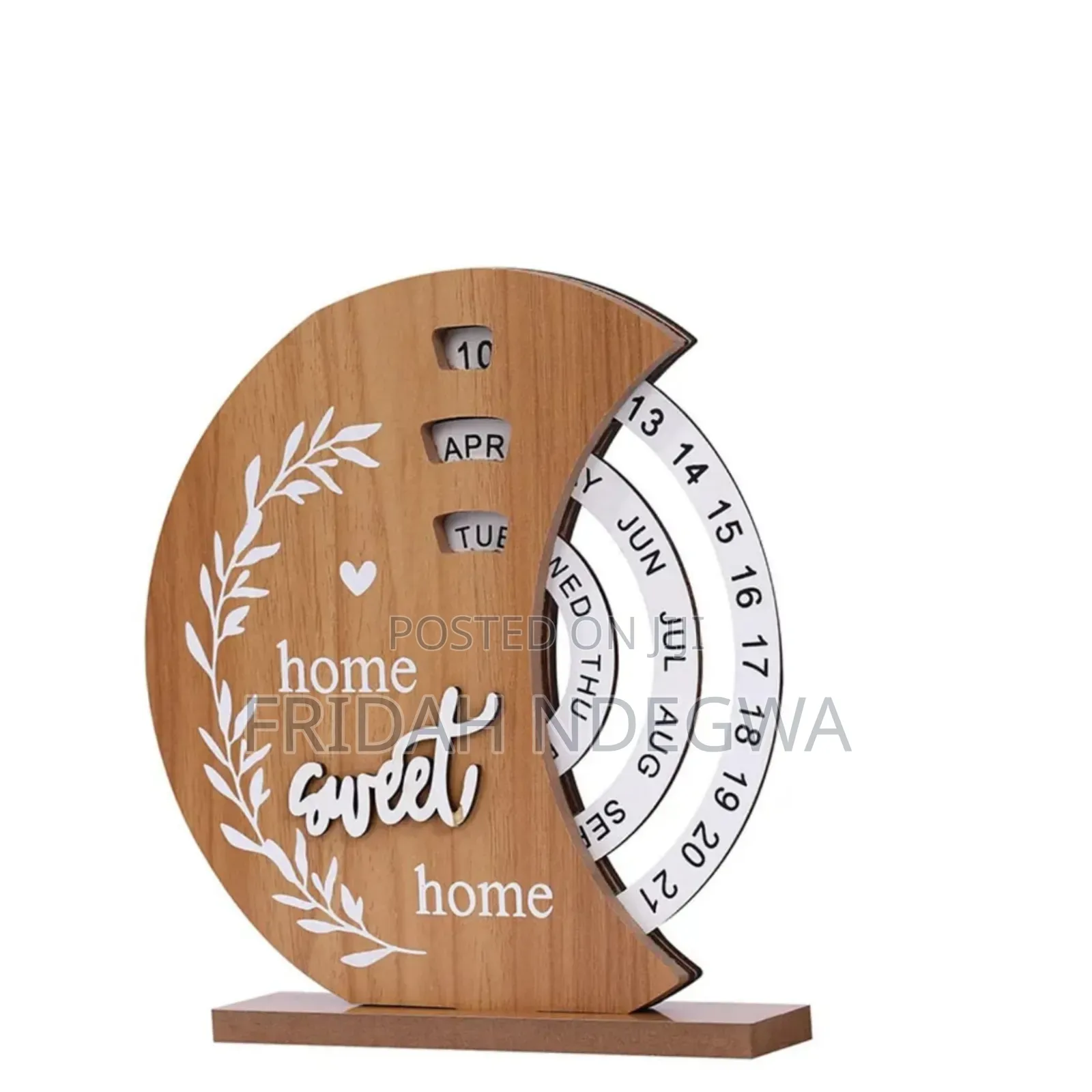 Wooden Creative Perpetual Calendar