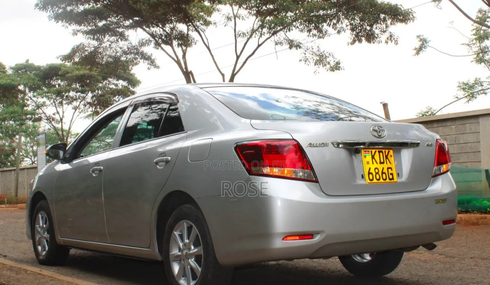 Toyota Allion 2016 Silver