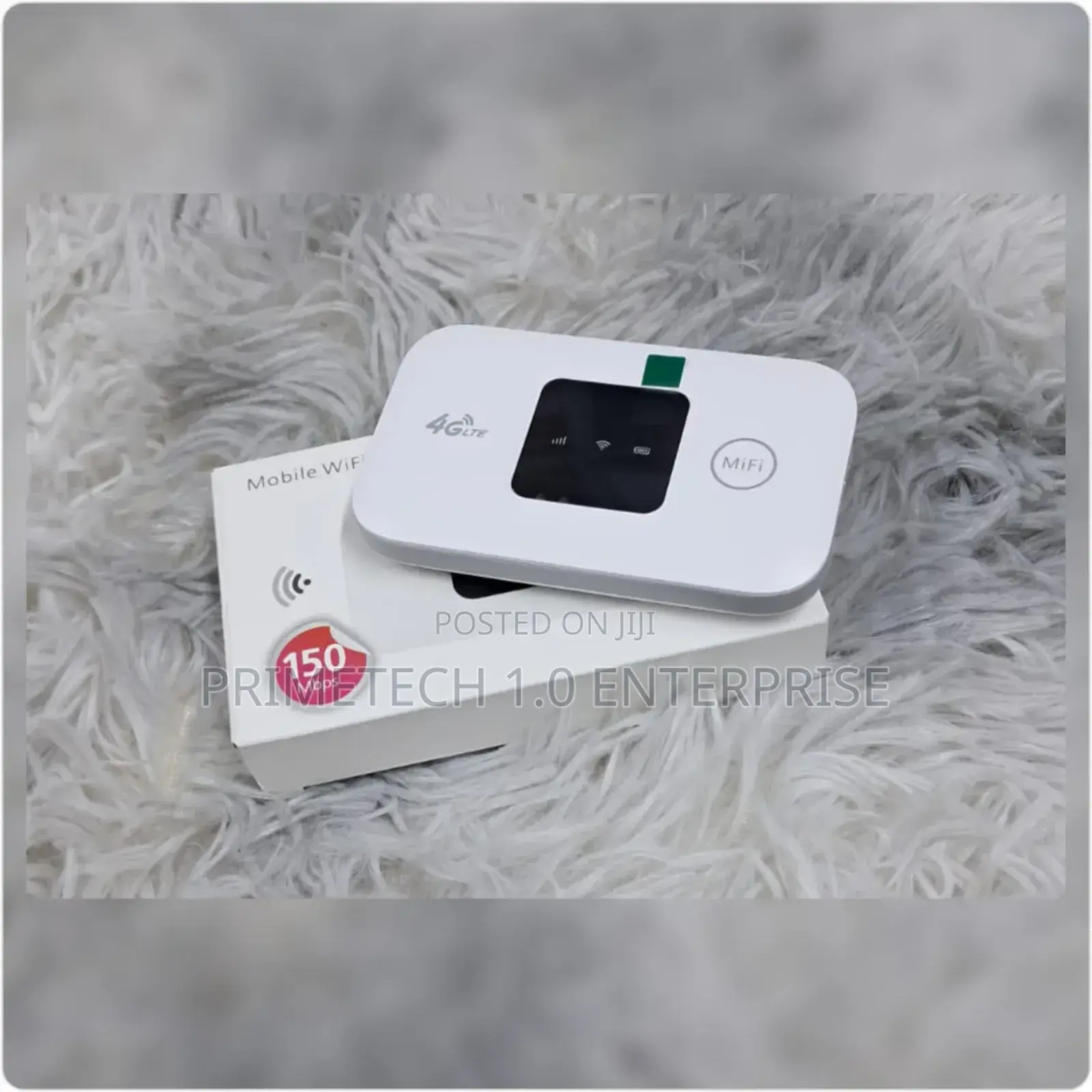 White Portable Wireless Mifi