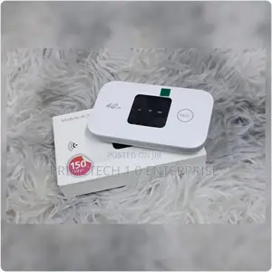 White Portable Wireless Mifi