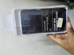 Helix Clear View Mirror Leather Flip Cover for Samsung Galaxy S6 Edge