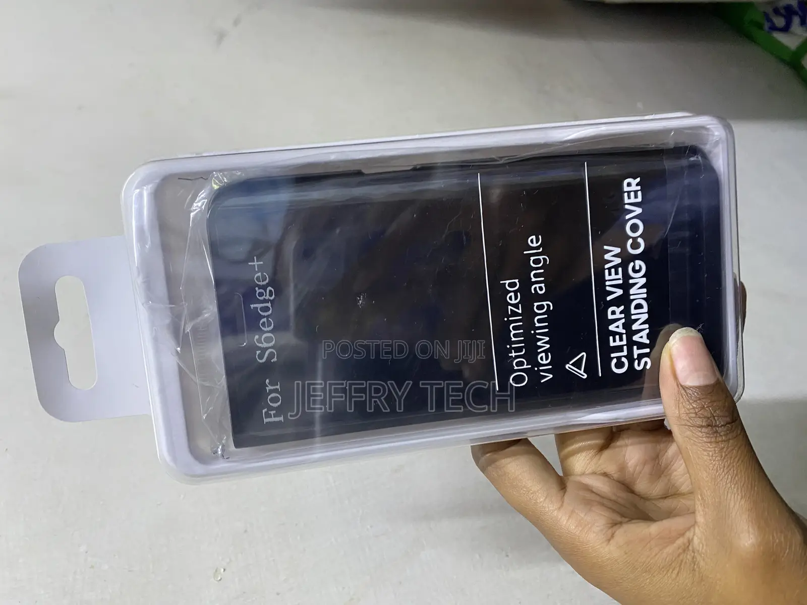 Perry Samsung Clear View Case for Galaxy S6 Edge Plus