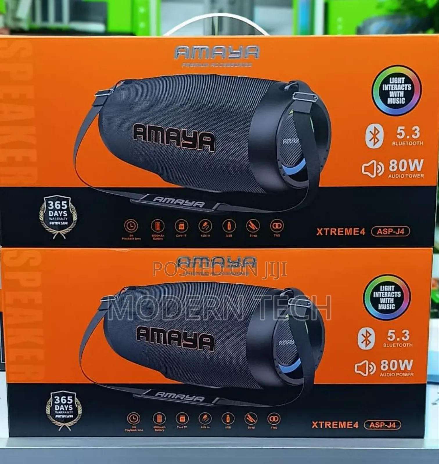 Amaya Xtreme 4 Asp-J4 Wireless Bluetooth Speaker 80w
