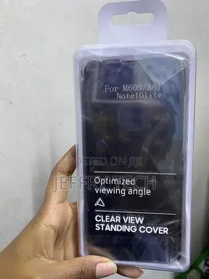 Trifty Mobile Flip Cover for Samsung Galaxy M60 Mirror Clear View