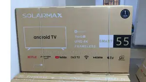 Solarmax 55 Inches Smart Android Uhd Thin Frameless
